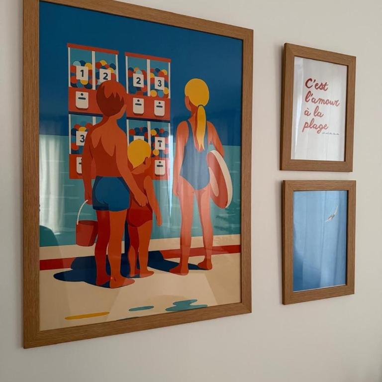 SASHA - Appart en centre-ville pour 6 pers avec Garage et Plage à 200m - Apartamento de 3 dormitorios - 28