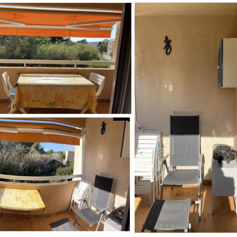 SANARY Studio couple 2 enfants 2 vélos VTC - Apartment mit 1 Schlafzimmer - 5