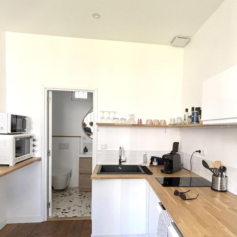 Le 47, Appart calme & cosy hypercentre Rennes - Apartment mit 1 Schlafzimmer - 6