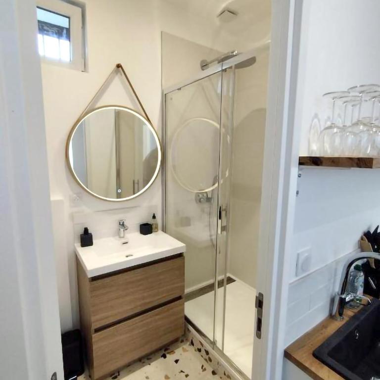 Le 47, Appart calme & cosy hypercentre Rennes - Apartment mit 1 Schlafzimmer - 7