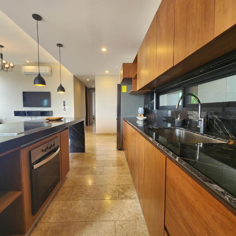 Infinity pool with panoramic view in Mérida - Two-Bedroom Apartment - 7