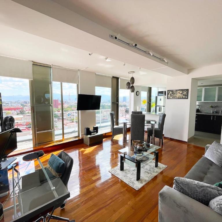 Alameda Central, Puerta Alameda - Apartamento Deluxe de 1 dormitorio con vistas a la ciudad - 23