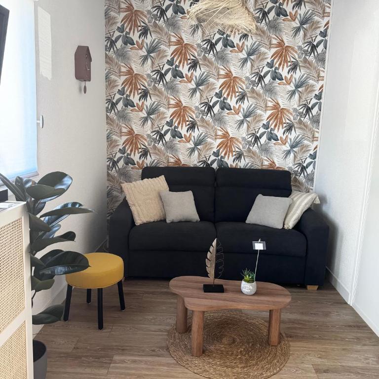 Cap Dagde, naturiste 5 min,Terrasse et Piscine,plages,port - Studio-Apartment mit 1 Doppelbett - 6