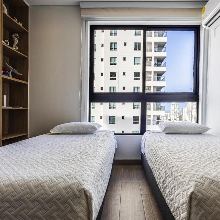 NEW Apartment, best rooftop pool view, Cartagena - Visitors NOT ALLOWED - Two-Bedroom Apartment - 8