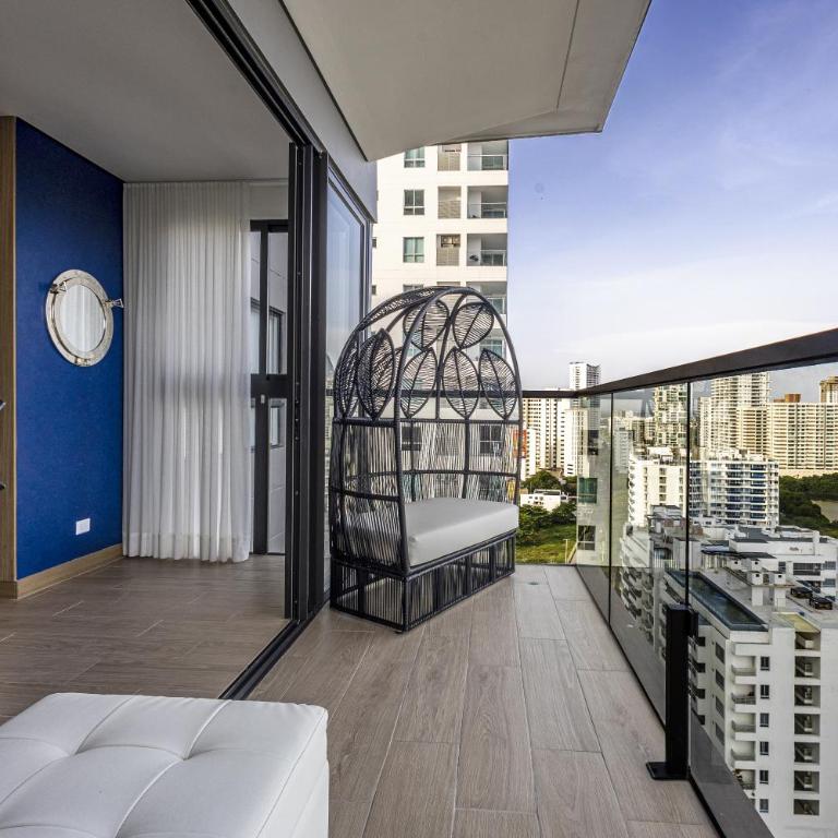 NEW Apartment, best rooftop pool view, Cartagena - Visitors NOT ALLOWED - Two-Bedroom Apartment - 30