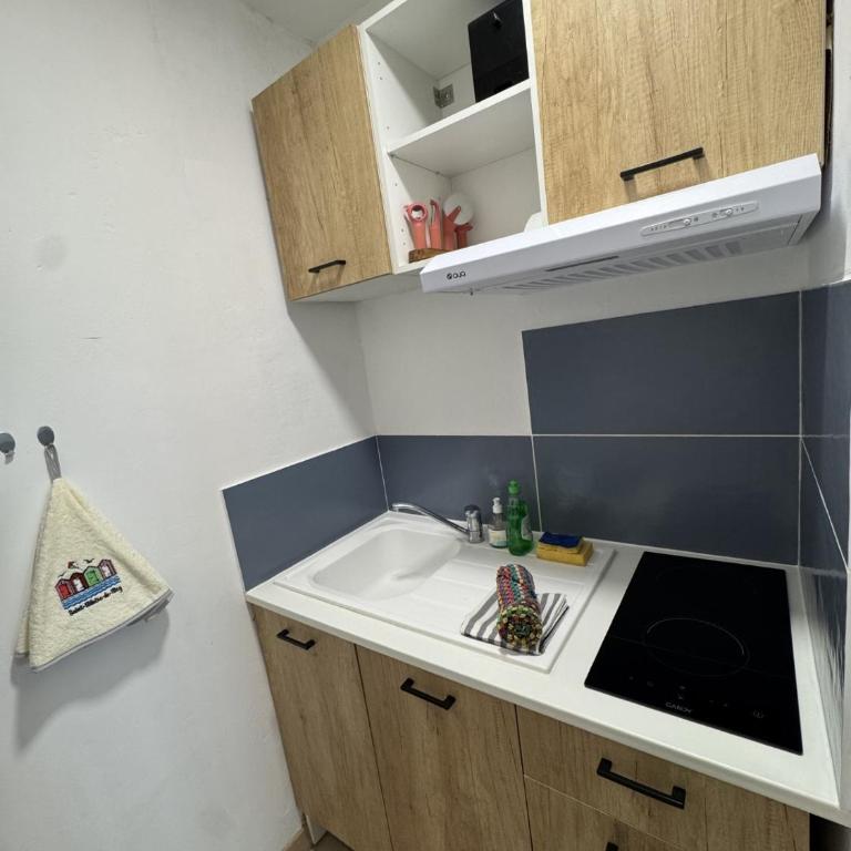 Studio cosy vue mer - Plage à 150m - Apartamento de 1 dormitorio - 11
