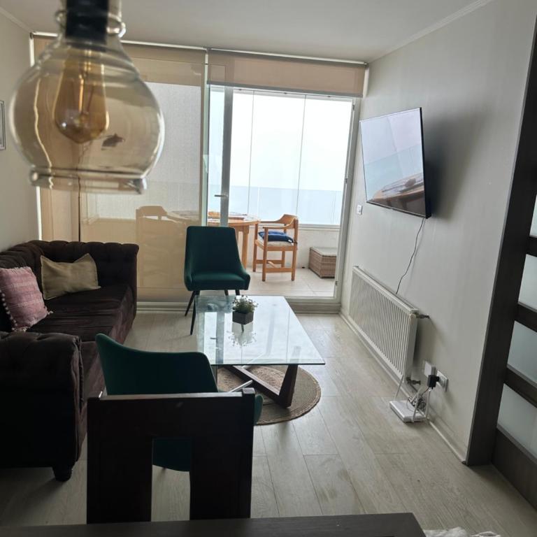 Depto Reñaca vista al mar 1era línea - One-Bedroom Apartment - 18