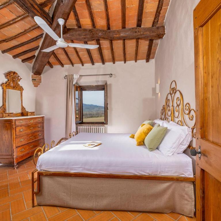 Le Sorbelle D'Orcia - Appartamento Deluxe con 2 Camere da Letto e Vista Giardino - 11