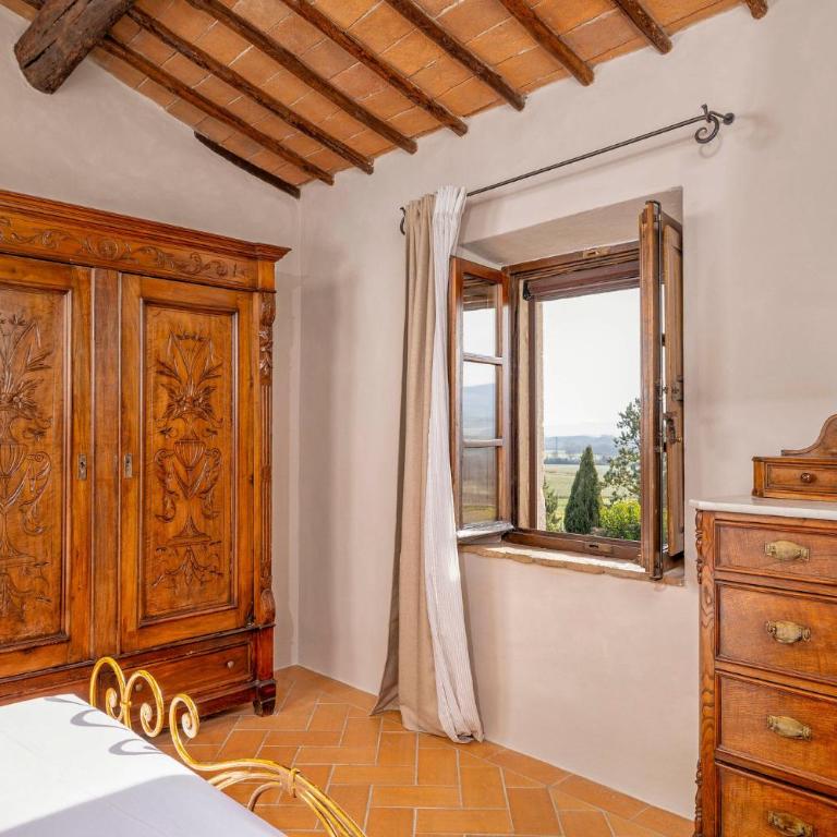 Le Sorbelle D'Orcia - Appartamento Deluxe con 2 Camere da Letto e Vista Giardino - 6