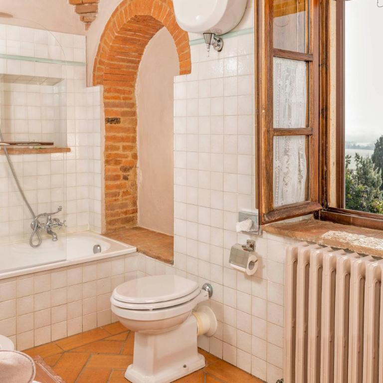 Le Sorbelle D'Orcia - Appartamento Deluxe con 2 Camere da Letto e Vista Giardino - 9