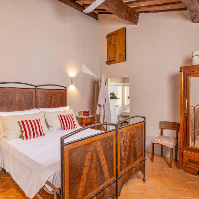 Le Sorbelle D'Orcia - Appartamento Deluxe con 2 Camere da Letto e Vista Giardino - 7
