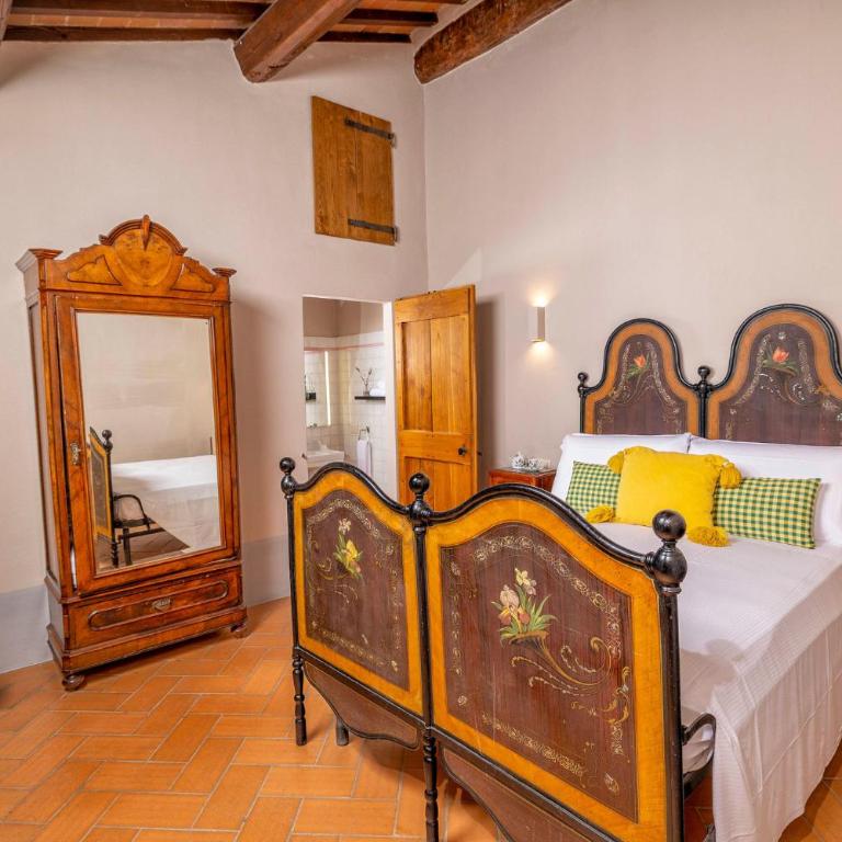 Le Sorbelle D'Orcia - Appartamento Deluxe con 2 Camere da Letto e Vista Giardino - 9