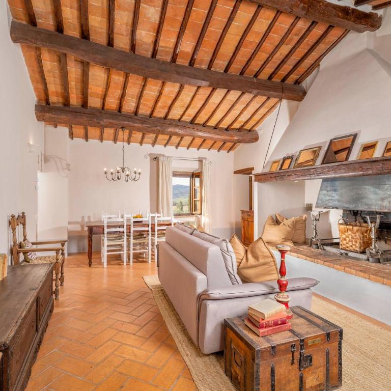 Le Sorbelle D'Orcia - Appartamento Deluxe con 2 Camere da Letto e Vista Giardino - 8