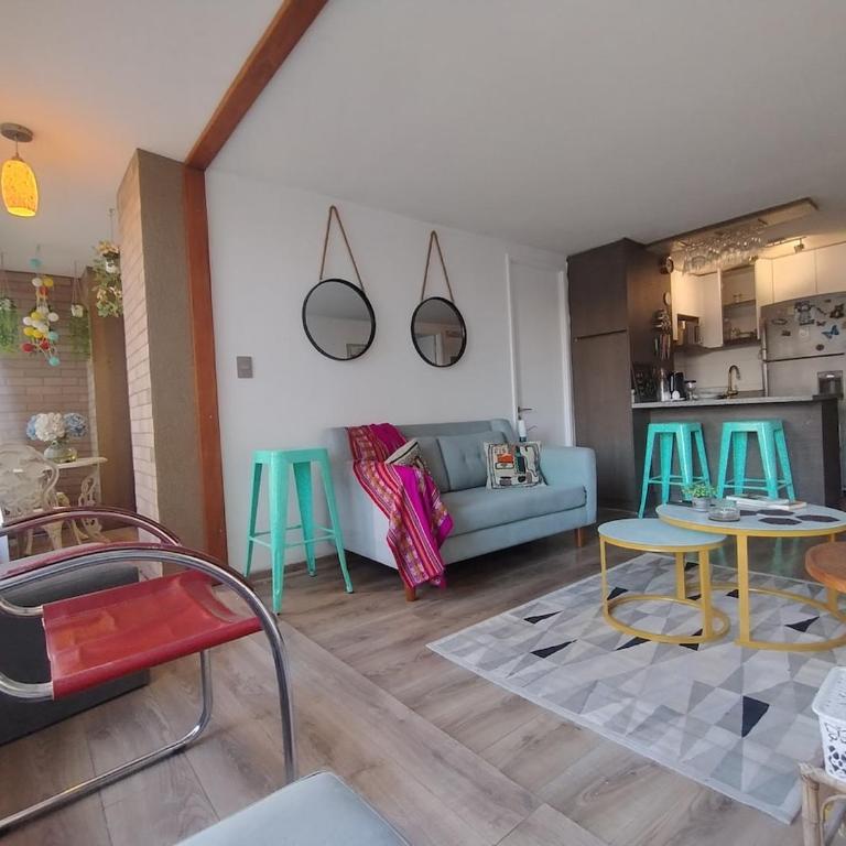 Refugio Barrio Italia SCL - Two-Bedroom Apartment - 1