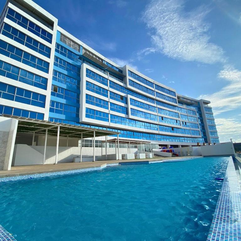 SeaDreams PuntaBlanca Ocean View, Pool, Perfect for Families - Two-Bedroom Apartment with Pool View - 4