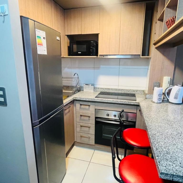 Cómodo departamento de arriendo diario equipado x4 - Two-Bedroom Apartment - 6