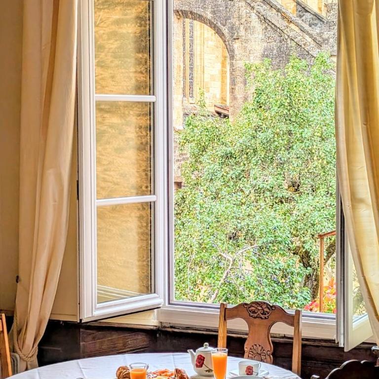 La Lanterne Chambres d'Hotes - Chambre Lit King-Size - Vue sur Jardin - 15