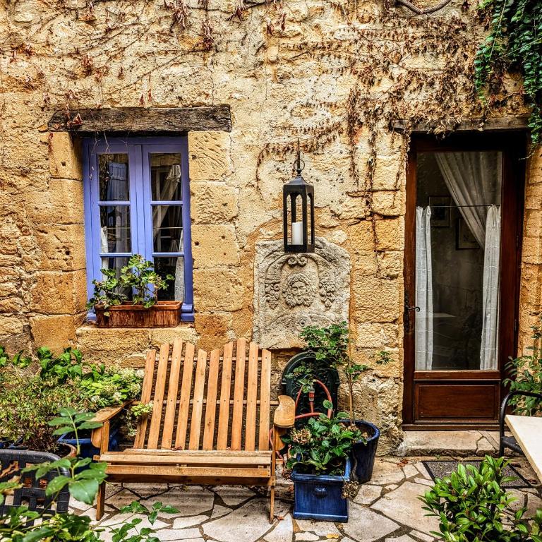 La Lanterne Chambres d'Hotes - Chambre Lit King-Size - Vue sur Jardin - 2