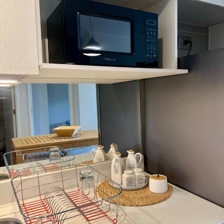 Depto en el centro con terraza y vista al Volcán - Two-Bedroom Apartment - 20