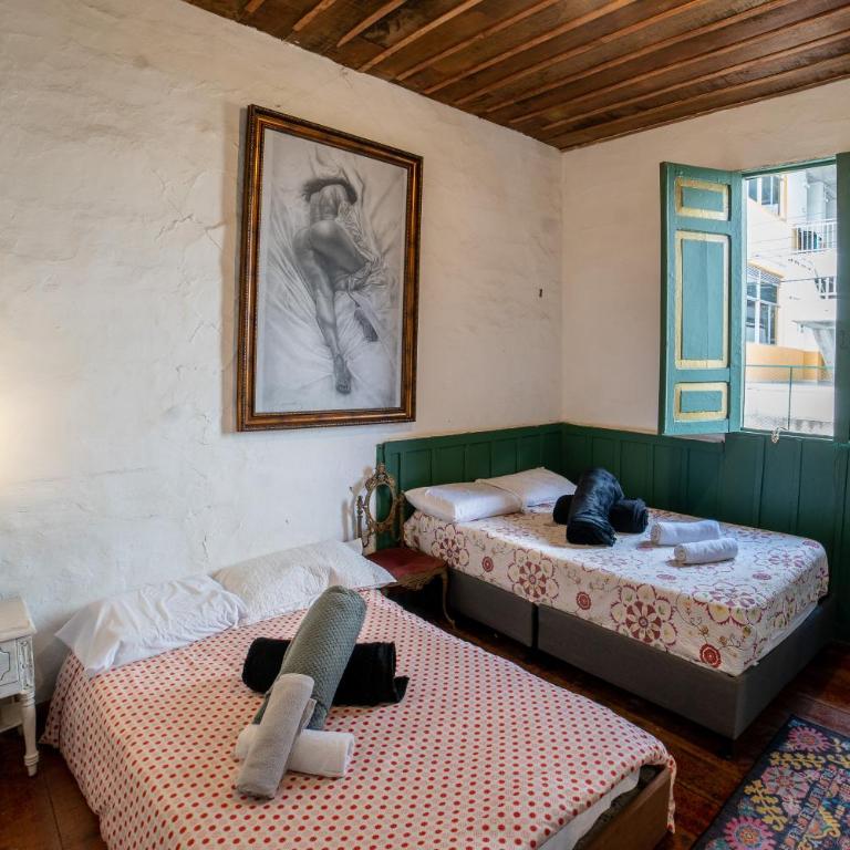 Amaruka Hotel - Standard Double Room with Two Double Beds - 1
