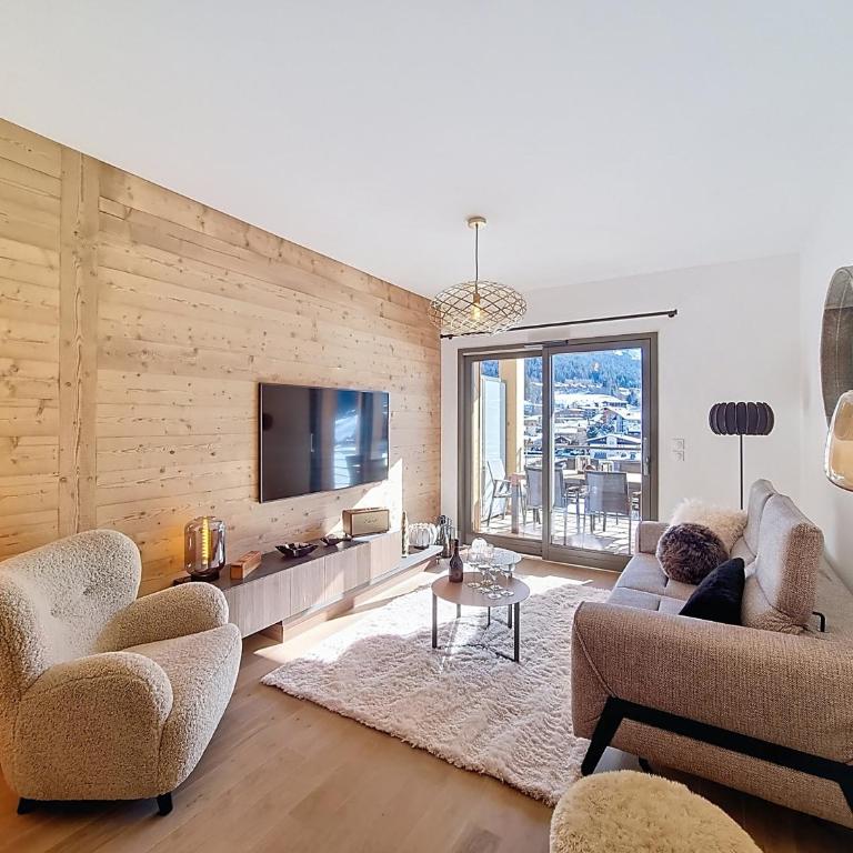 Le M Des Gets-Appartement-6Pers-Proche Centre - Apartment - 2