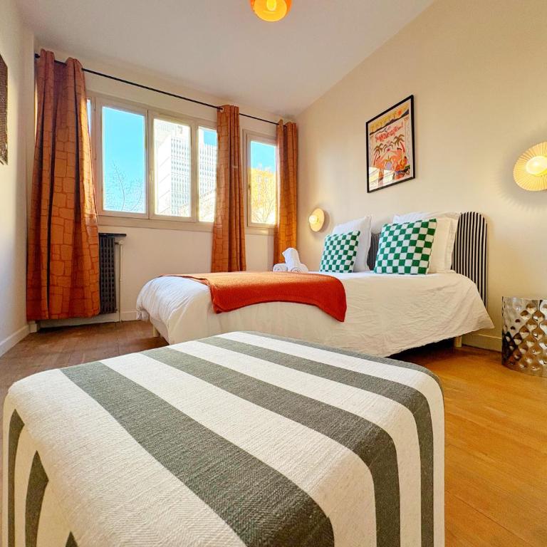 Le Trocadéro - Face Centre commercial partdieu - Appartement 3 Chambres - 37