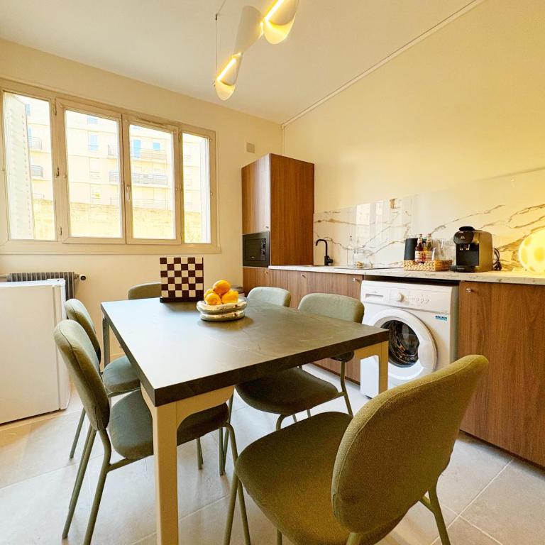 Le Trocadéro - Face Centre commercial partdieu - Appartement 3 Chambres - 9