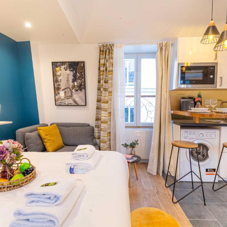 Pleasant studio - 2P - Sentier - Apartment - 7