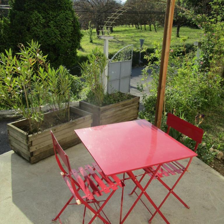Le Pied à terre, Studio au coeur du Royans - Studio avec Terrasse - 3