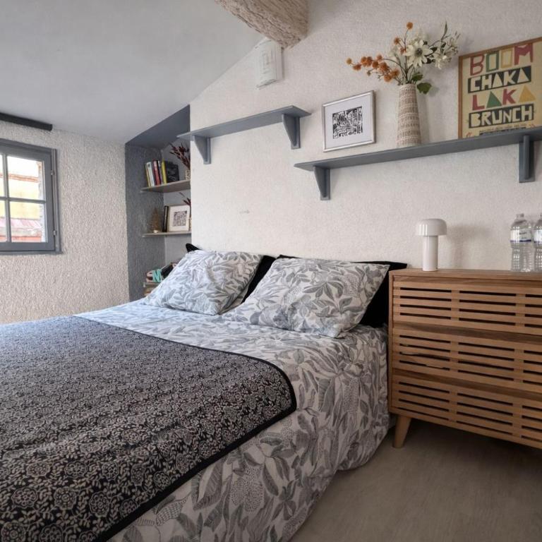 Studio spacieux sous les toits de Perpignan - Apartment mit 1 Schlafzimmer - 2