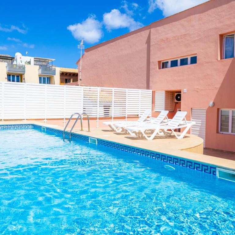 Eu Moll 1A - near the sea with wifi and pool - Apartamento - 3