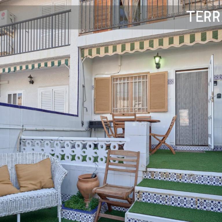 Sunny Coastal Retreat with Pool & Terrace - Two-Bedroom Apartment - 25