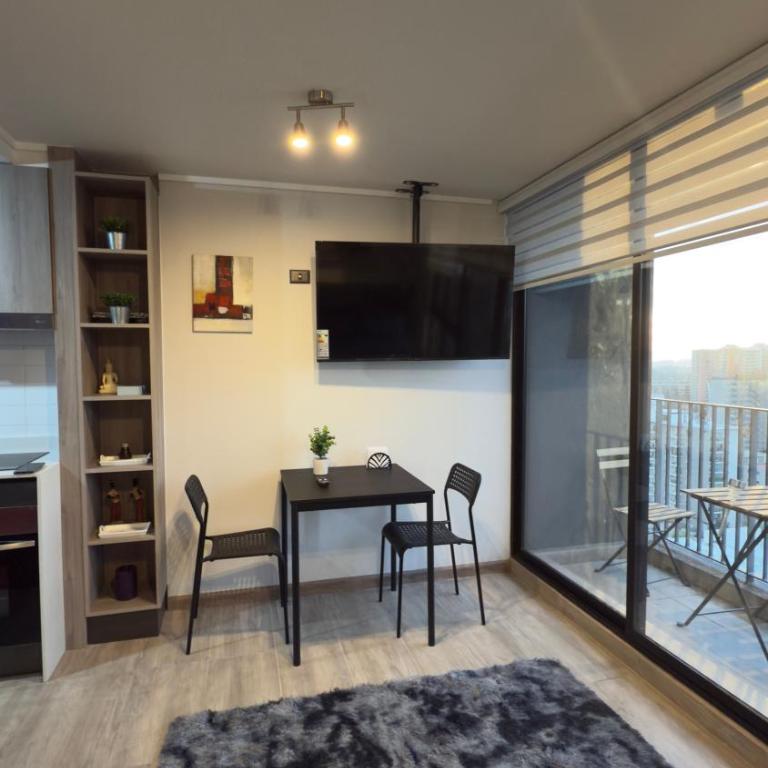Studio cómodo y moderno a pasos del metro Bellavista de la florida - One-Bedroom Apartment - 4