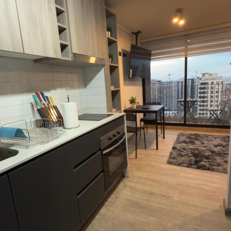 Studio cómodo y moderno a pasos del metro Bellavista de la florida - One-Bedroom Apartment - 6