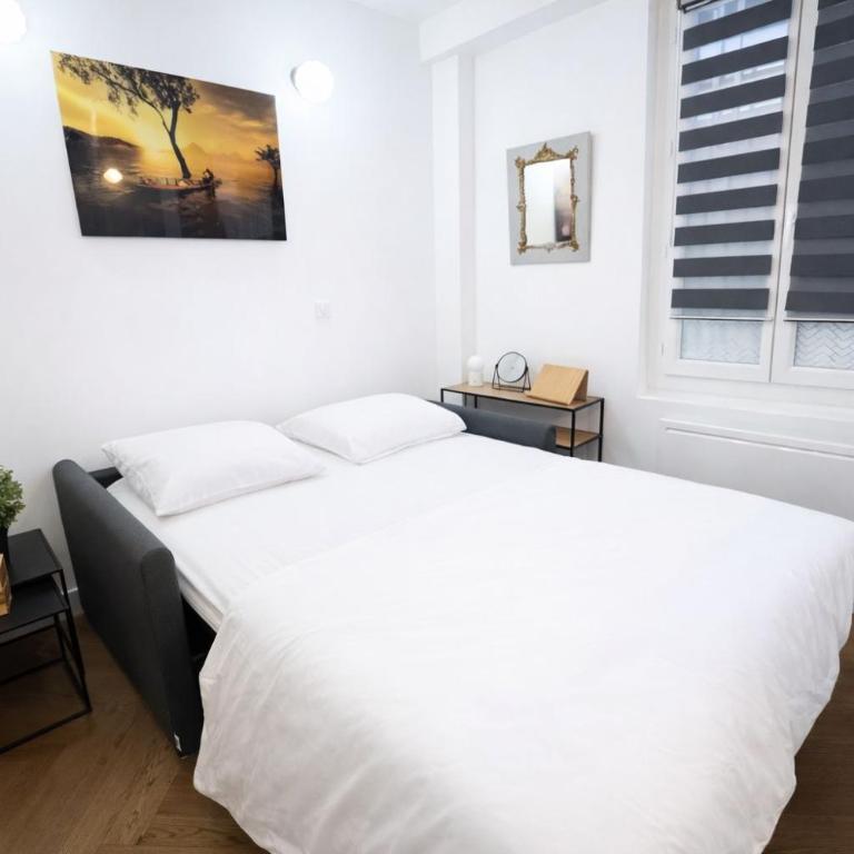 Le Petit Montmartre - 2 prs - Paris 18 - Métro 12 - Appartement-Studio avec 1 Lit Double - 2