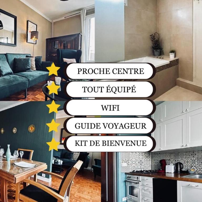 Barbatre grand T3 avec parking proche centre-ville - Appartamento con 2 Camere da Letto - 7