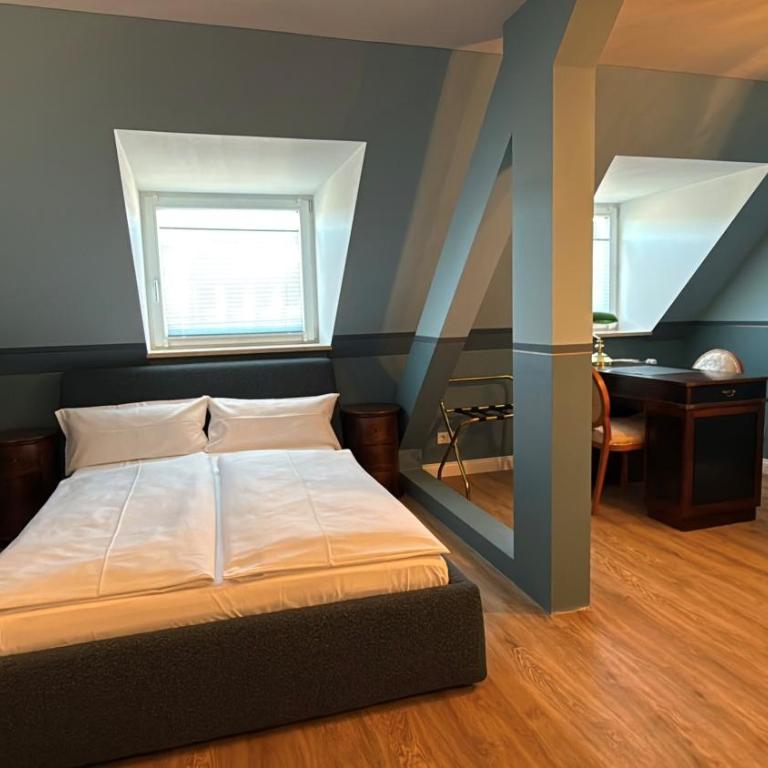 Hôtel du Train - Deluxe Doppelzimmer mit Dusche - 2