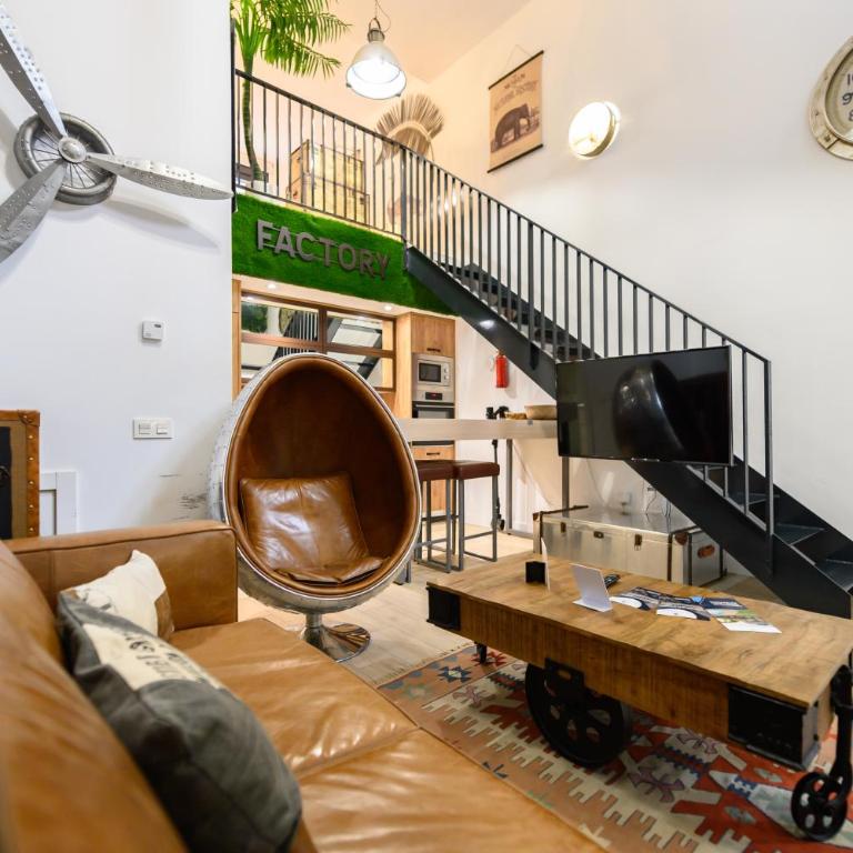 ALG310B - Amplio y moderno Loft con terraza privada en Madrid - Alquiler temporal - Apartamento Loft de 1 dormitorio - 3