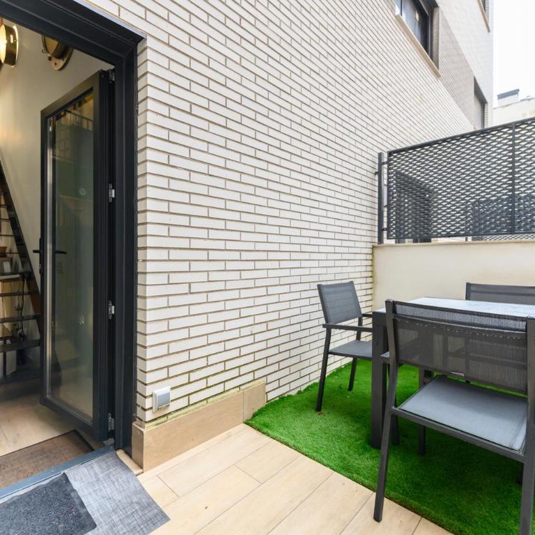 ALG310B - Amplio y moderno Loft con terraza privada en Madrid - Alquiler temporal - Apartamento Loft de 1 dormitorio - 46