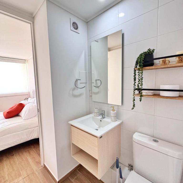 Acogedor y Luminoso Espacio Céntrico En Santiago - One-Bedroom Apartment - 5