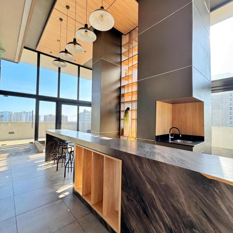 Acogedor y Luminoso Espacio Céntrico En Santiago - One-Bedroom Apartment - 17