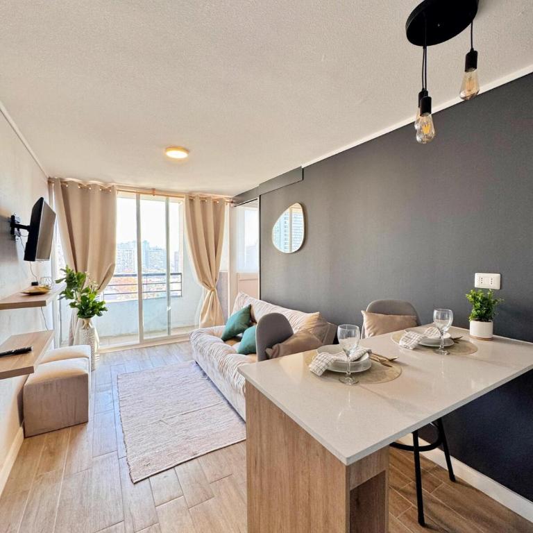 Acogedor y Luminoso Espacio Céntrico En Santiago - One-Bedroom Apartment - 19