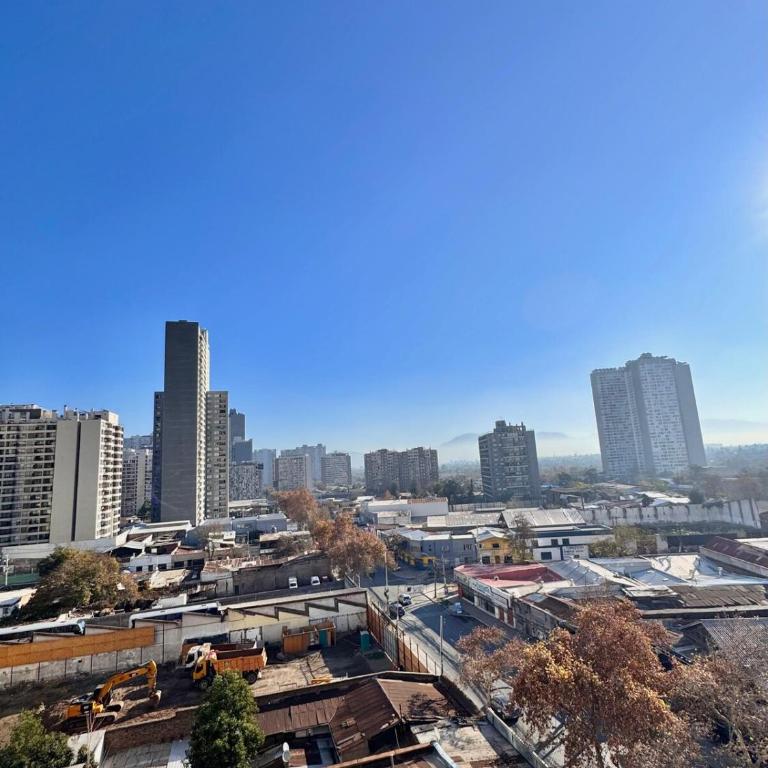 Moderno Espacio Céntrico a Pasos Del Metro De Santiago Con Wifi - One-Bedroom Apartment - 12