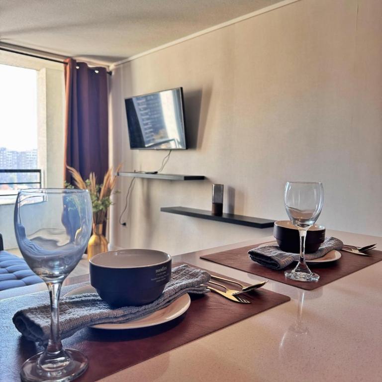 Moderno Espacio Céntrico a Pasos Del Metro De Santiago Con Wifi - One-Bedroom Apartment - 24