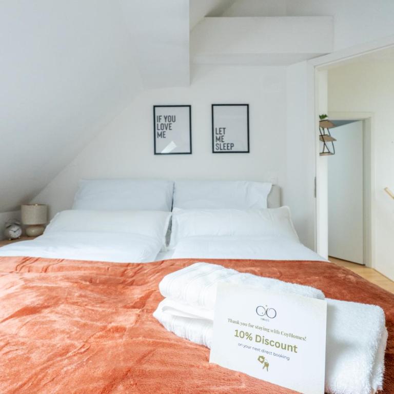 Large Maisonette I 90 m2 I For Groups & Families I 9 Guests I 3 Rooms - Apartment mit 3 Schlafzimmern und Balkon - 30