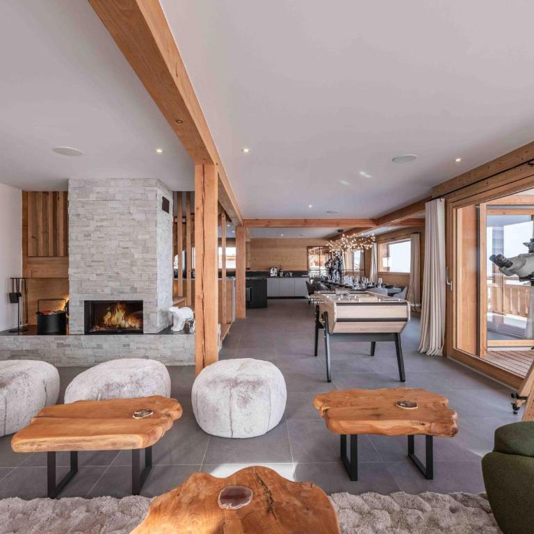 Chalet moderne à Combloux avec piscine et espace bien-être - Chalet 3 Chambres - 5