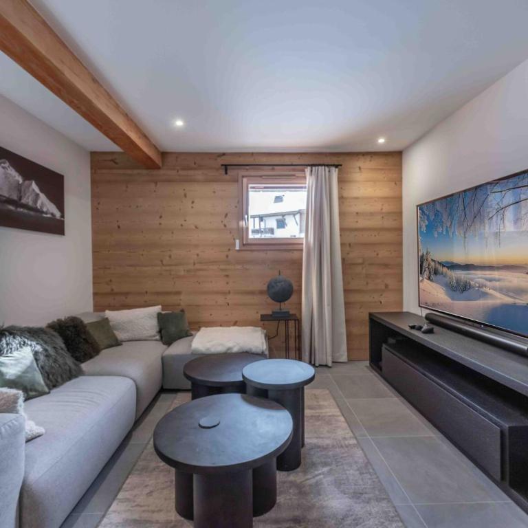 Chalet moderne à Combloux avec piscine et espace bien-être - Chalet 3 Chambres - 8