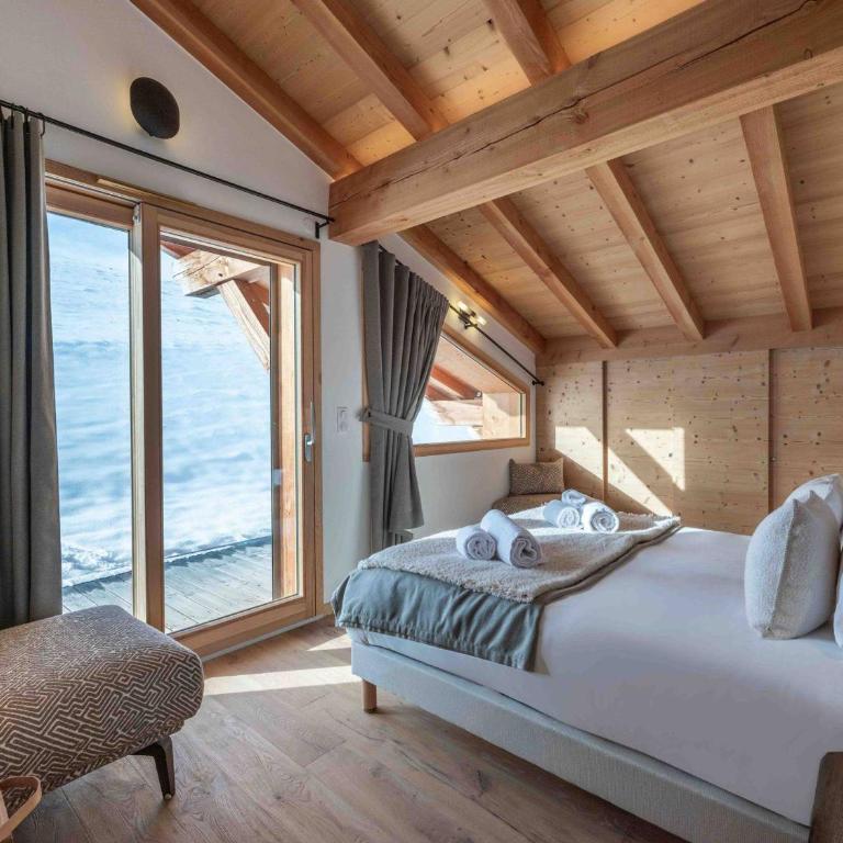 Chalet moderne à Combloux avec piscine et espace bien-être - Chalet 3 Chambres - 12