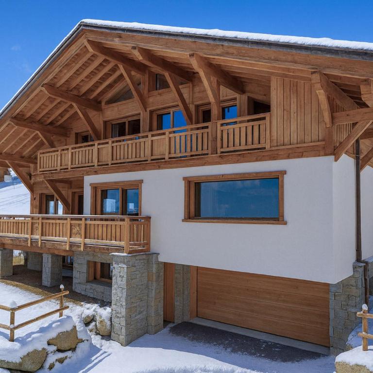 Chalet moderne à Combloux avec piscine et espace bien-être - Chalet 3 Chambres - 16