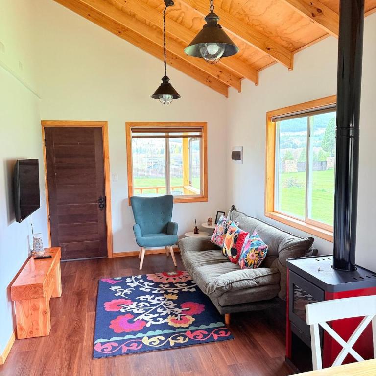 Cabaña de campo Coyhaique Alto - Two-Bedroom Apartment - 14